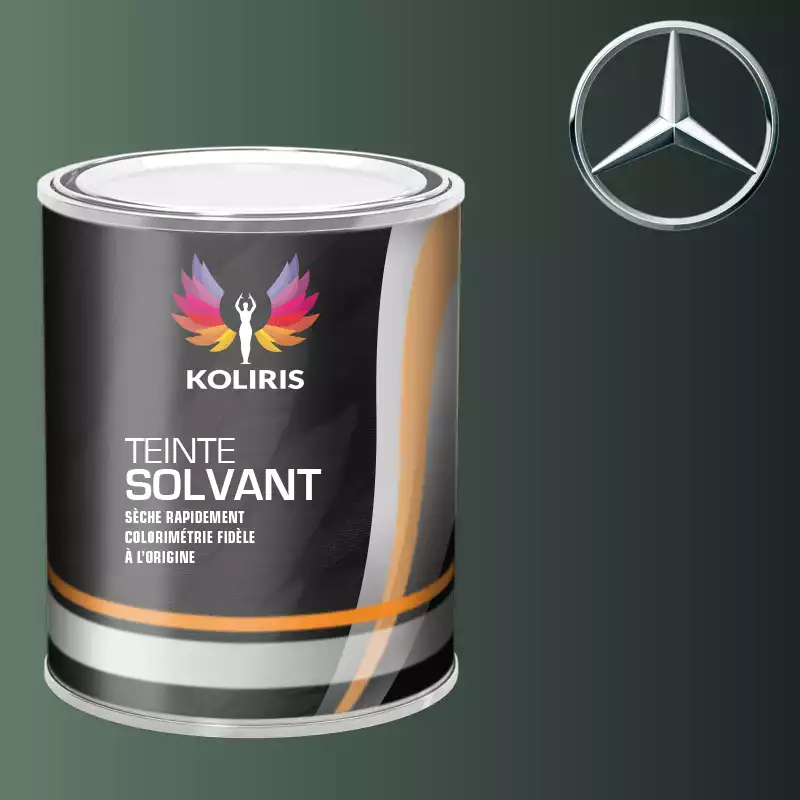 Peinture voiture solvant Mercedes Benz