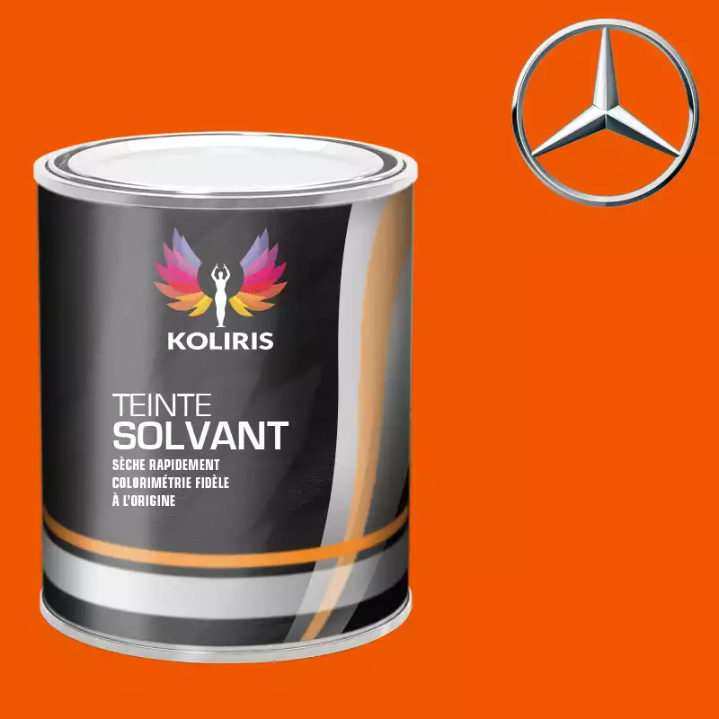 Peinture voiture solvant Mercedes Benz