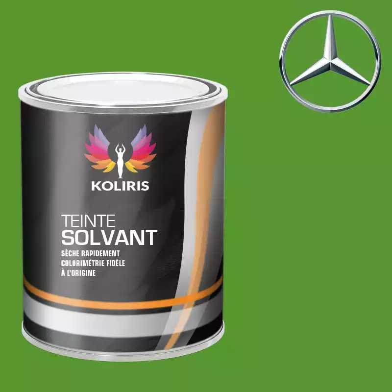 Peinture voiture solvant Mercedes Benz