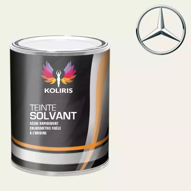 Peinture voiture solvant Mercedes Benz