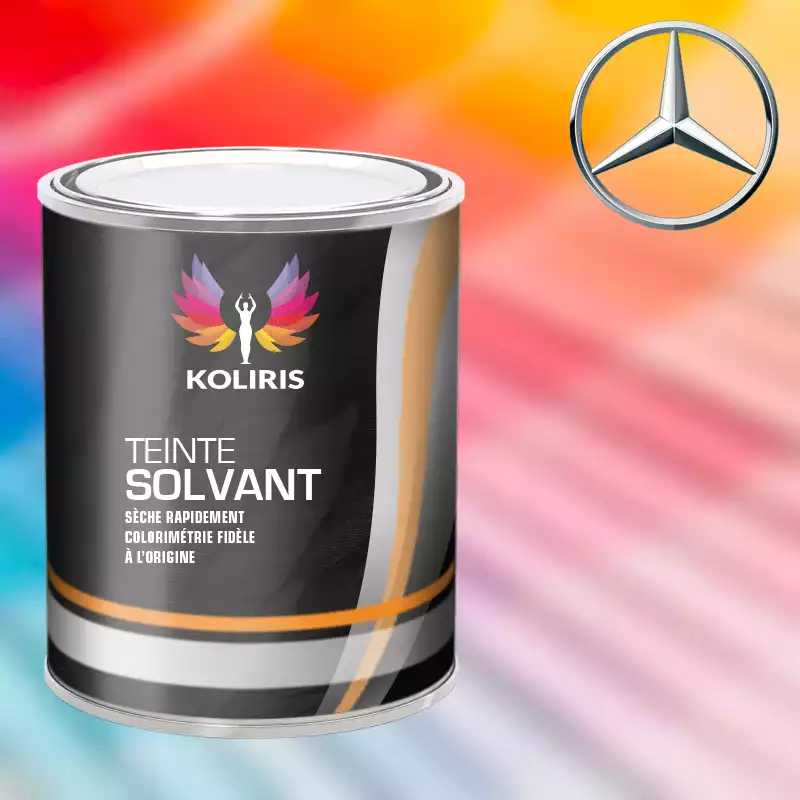 Peinture voiture solvant Mercedes Benz