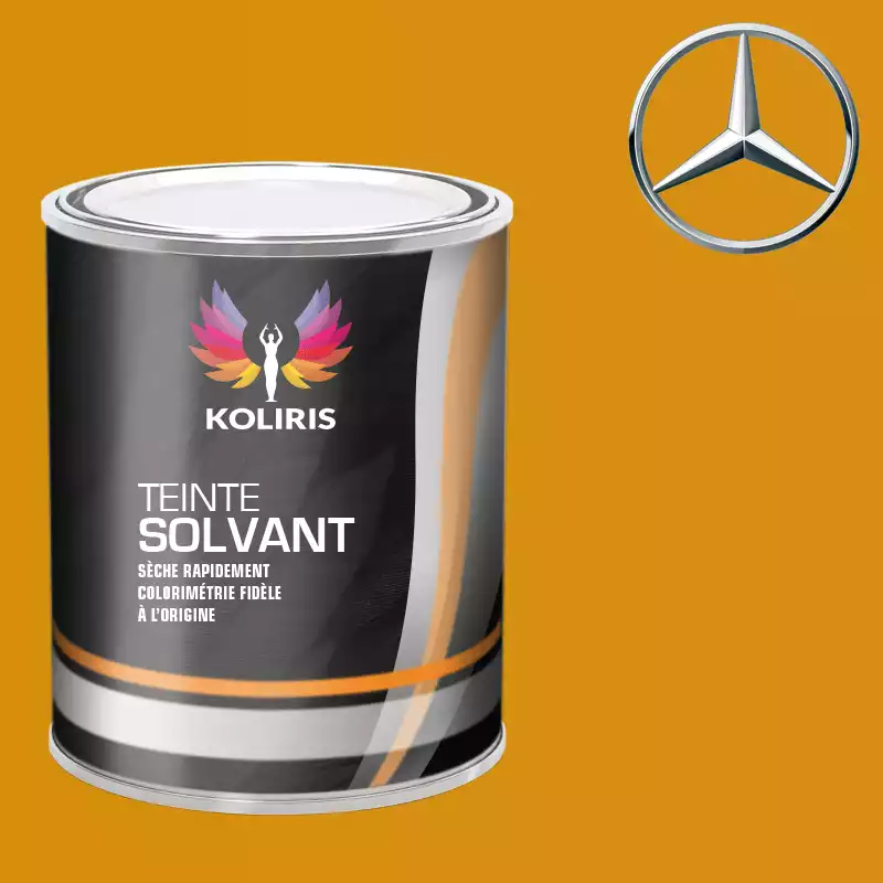 Peinture voiture solvant Mercedes Benz