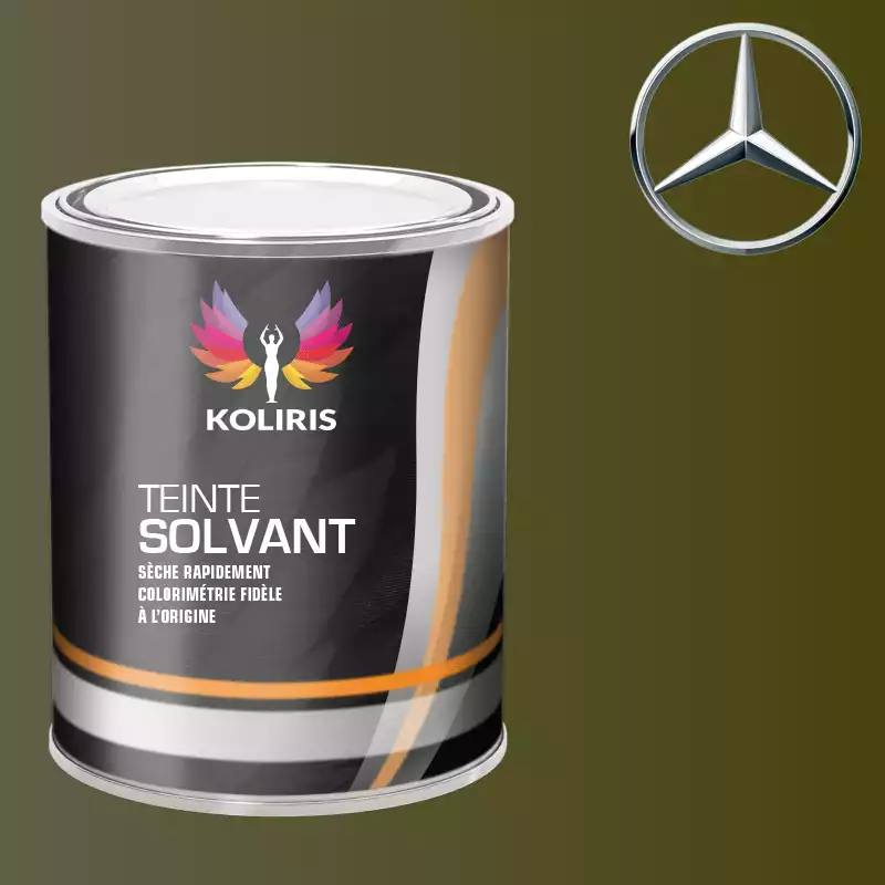 Peinture voiture solvant Mercedes Benz