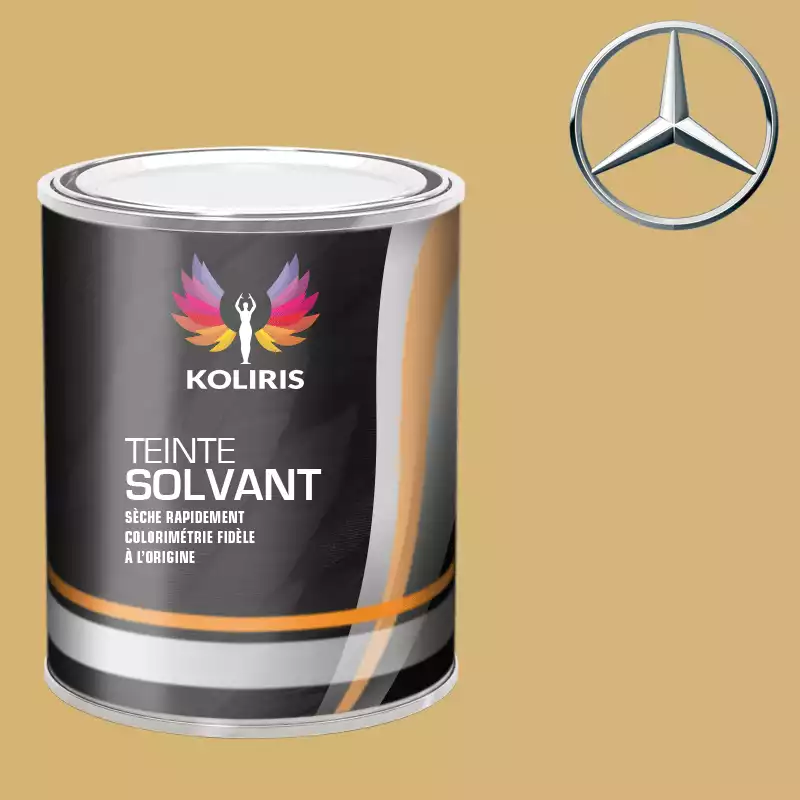 Peinture voiture solvant Mercedes Benz