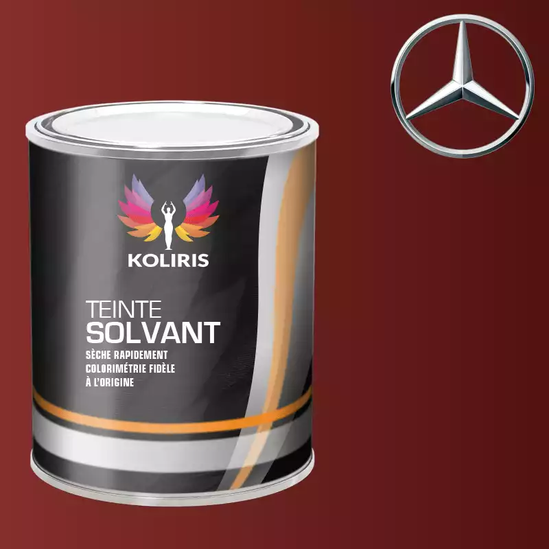 Peinture voiture solvant Mercedes Benz