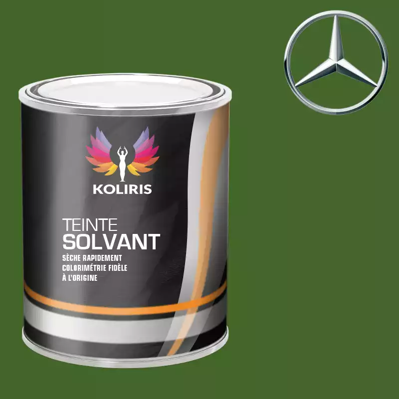 Peinture voiture solvant Mercedes Benz