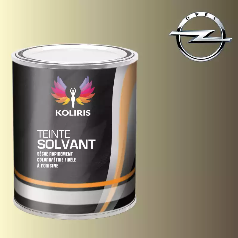 Peinture voiture solvant Opel