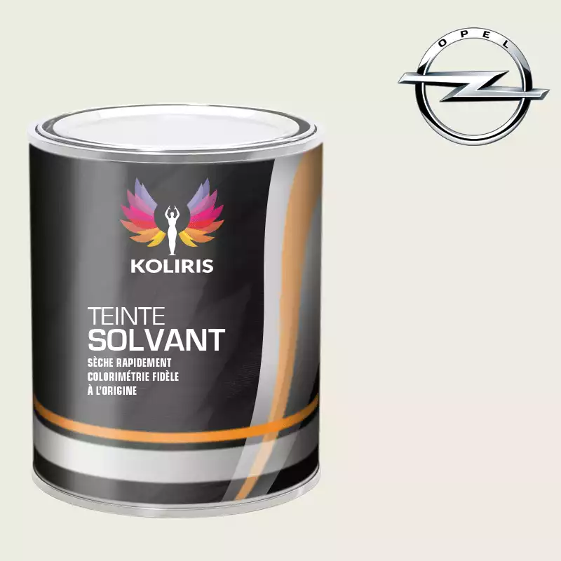 Peinture voiture solvant Opel