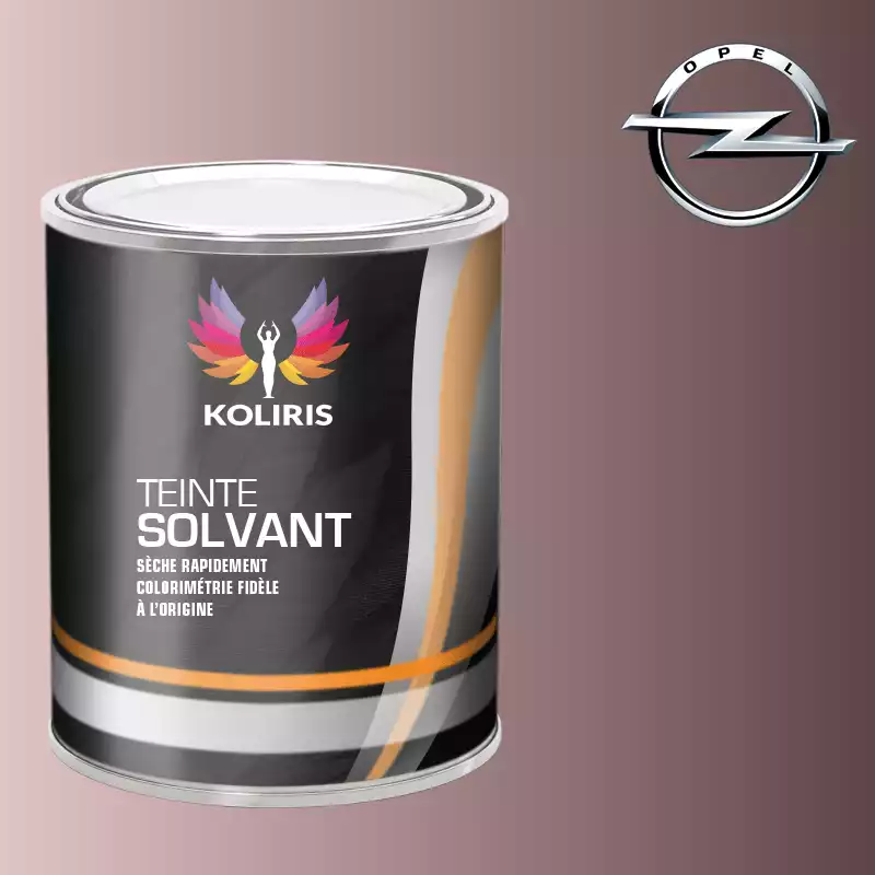 Peinture voiture solvant Opel