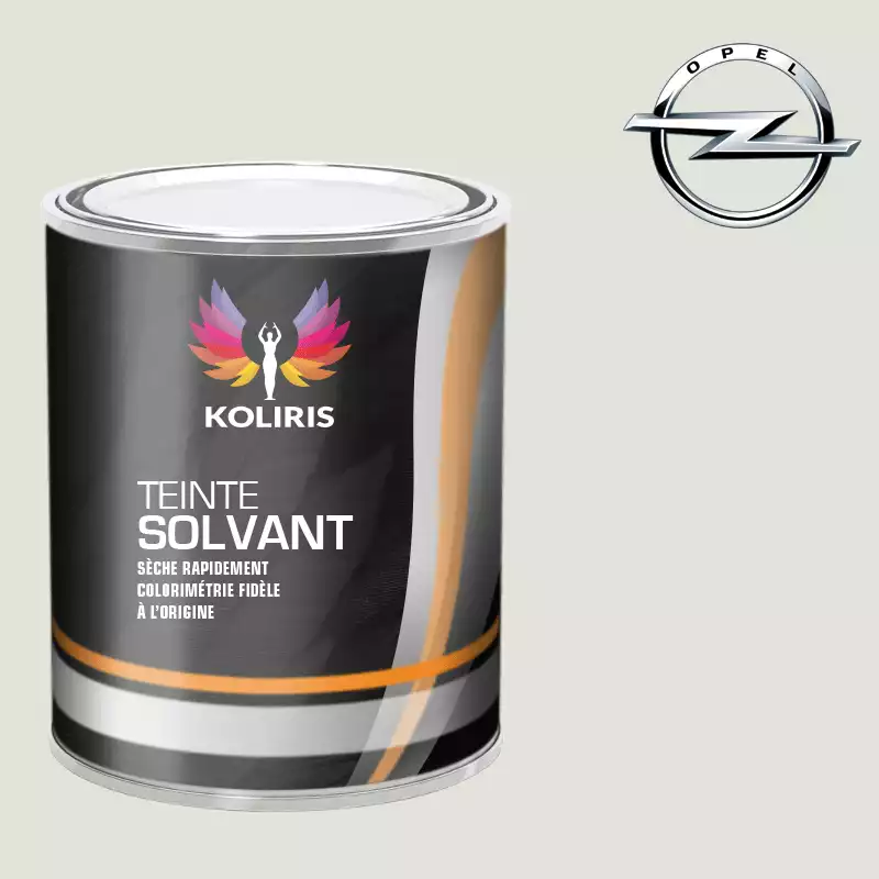 Peinture voiture solvant Opel