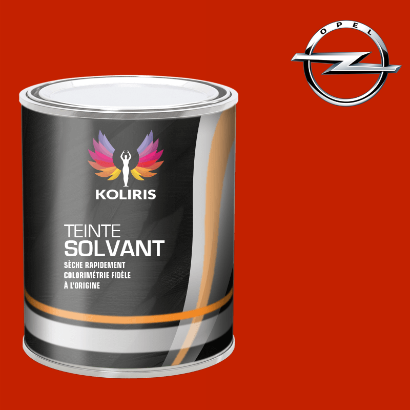 Peinture voiture solvant Opel