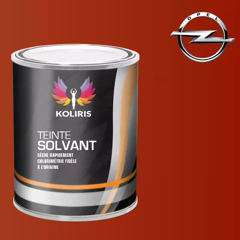 Peinture voiture solvant Opel