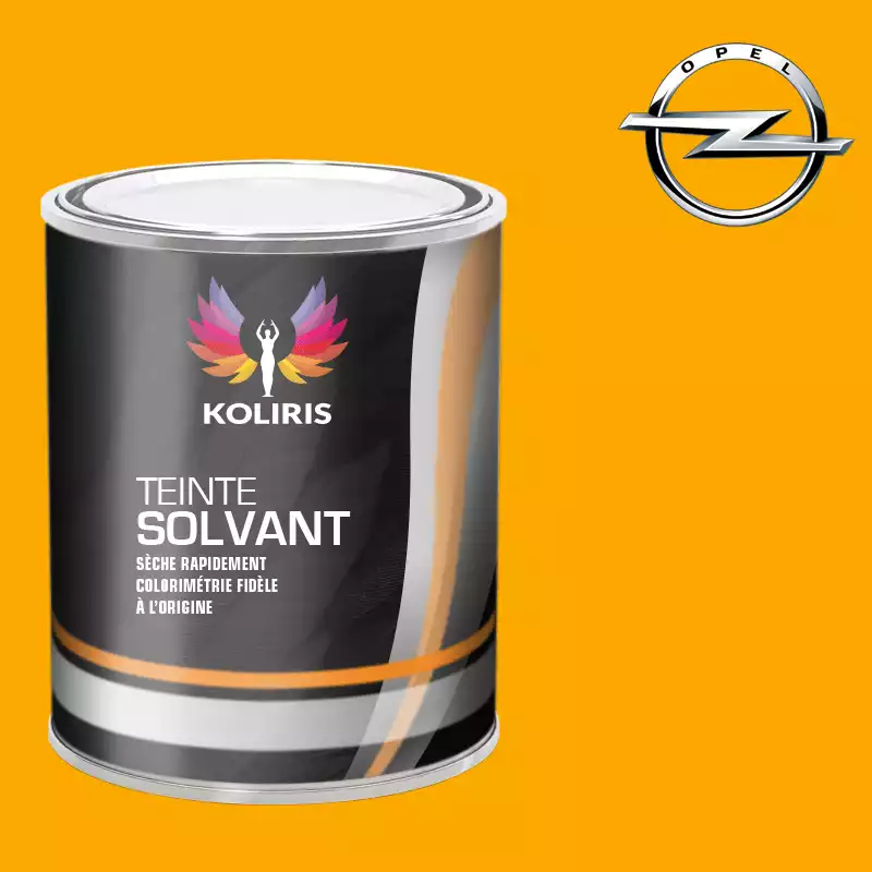 Peinture voiture solvant Opel