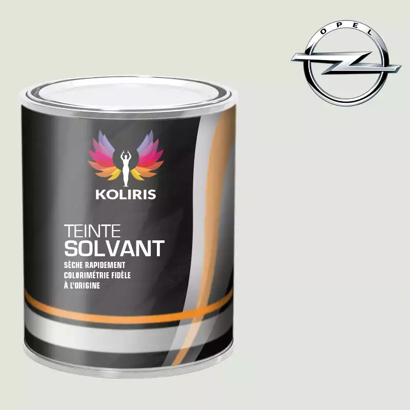 Peinture voiture solvant Opel