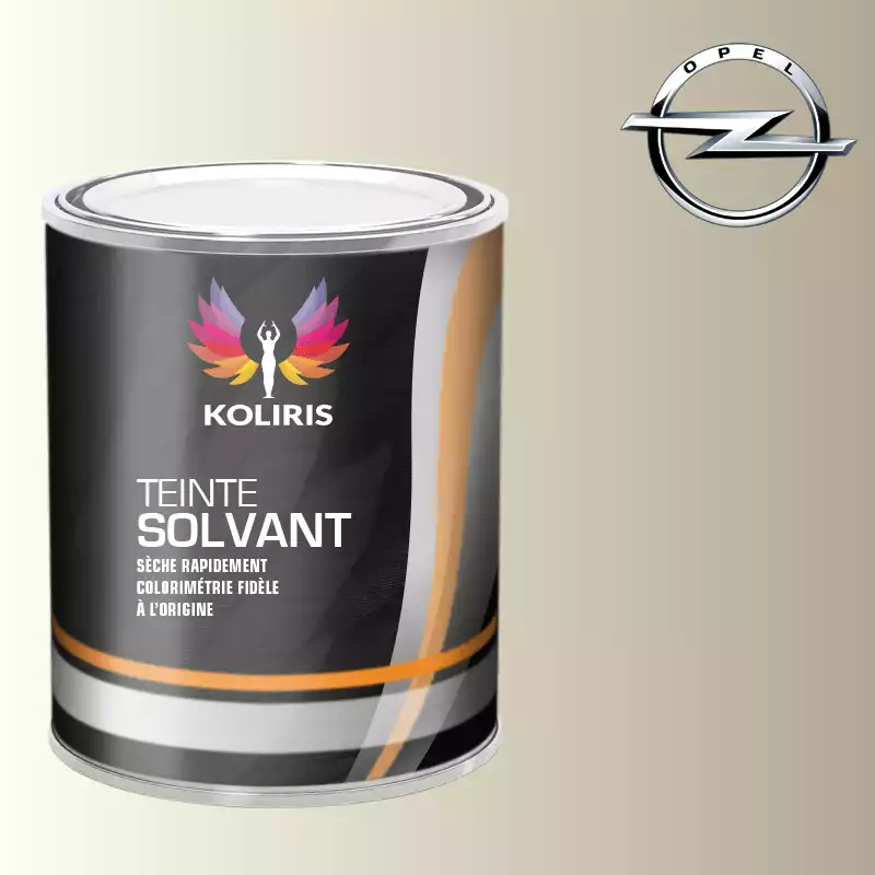 Peinture voiture solvant Opel