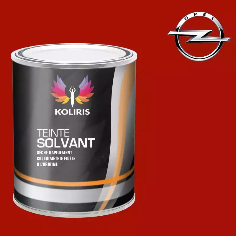 Peinture voiture solvant Opel