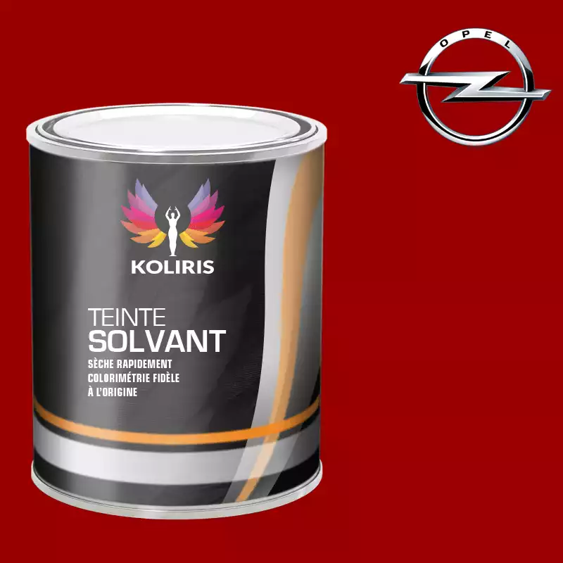 Peinture voiture solvant Opel