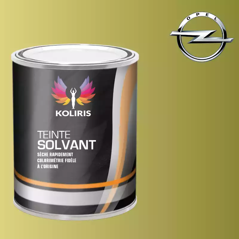 Peinture voiture solvant Opel