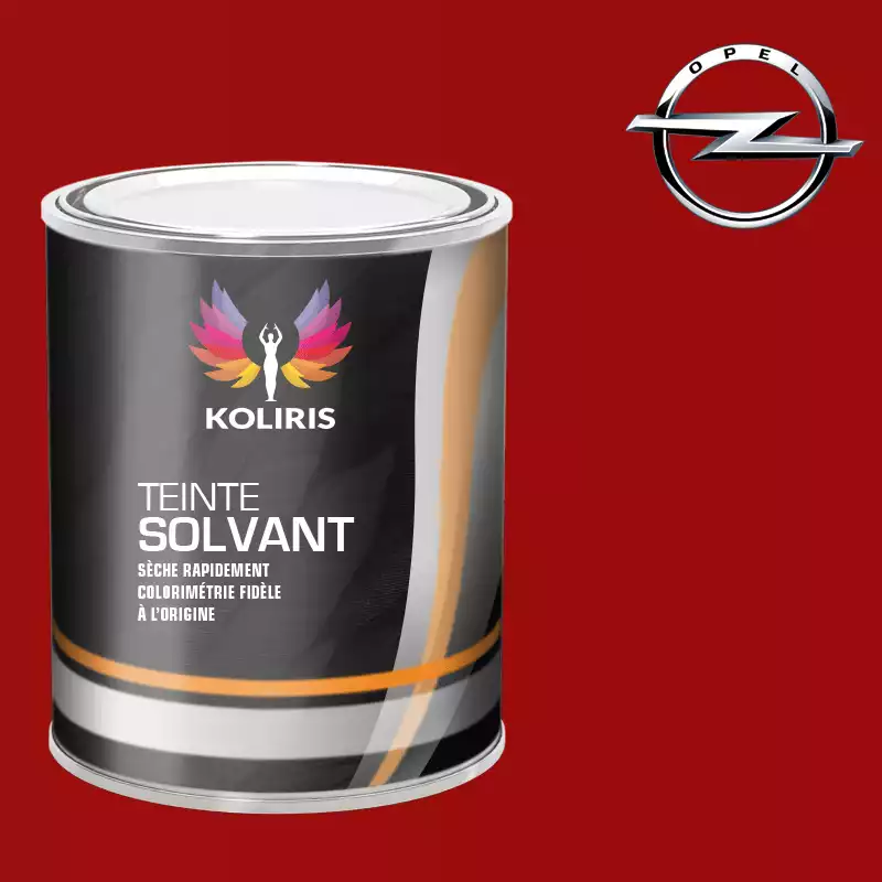 Peinture voiture solvant Opel