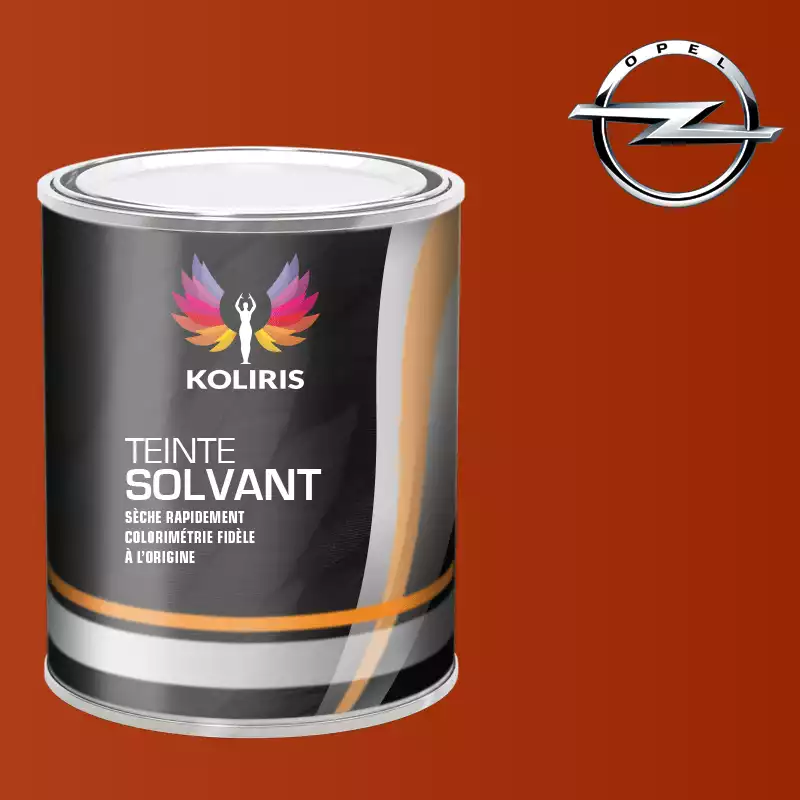 Peinture voiture solvant Opel