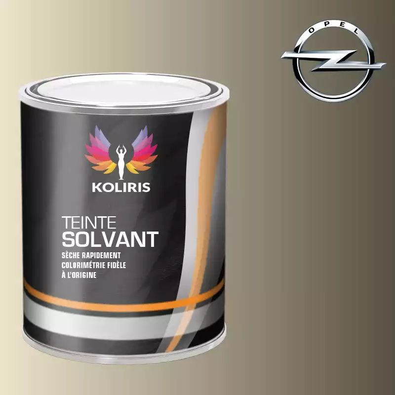 Peinture voiture solvant Opel