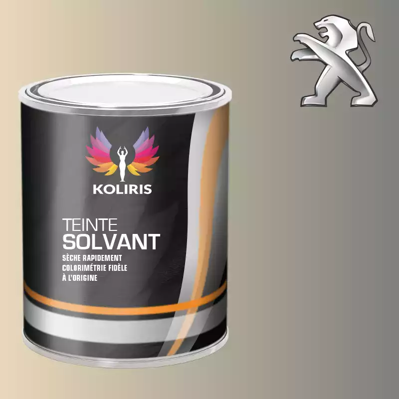 Peinture voiture solvant Peugeot