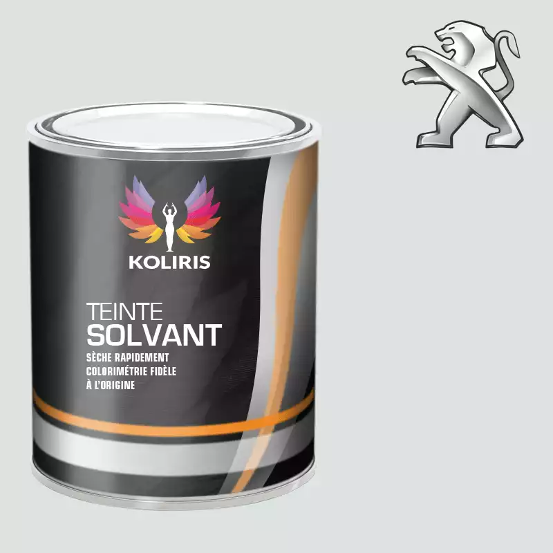 Peinture voiture solvant Peugeot