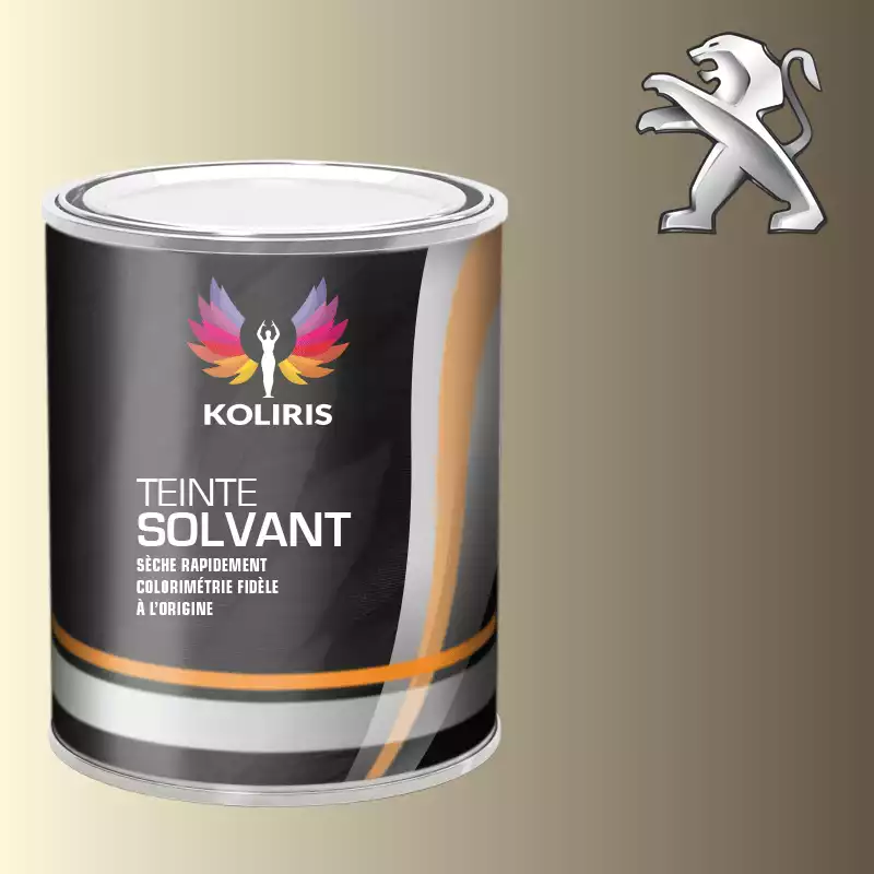 Peinture voiture solvant Peugeot