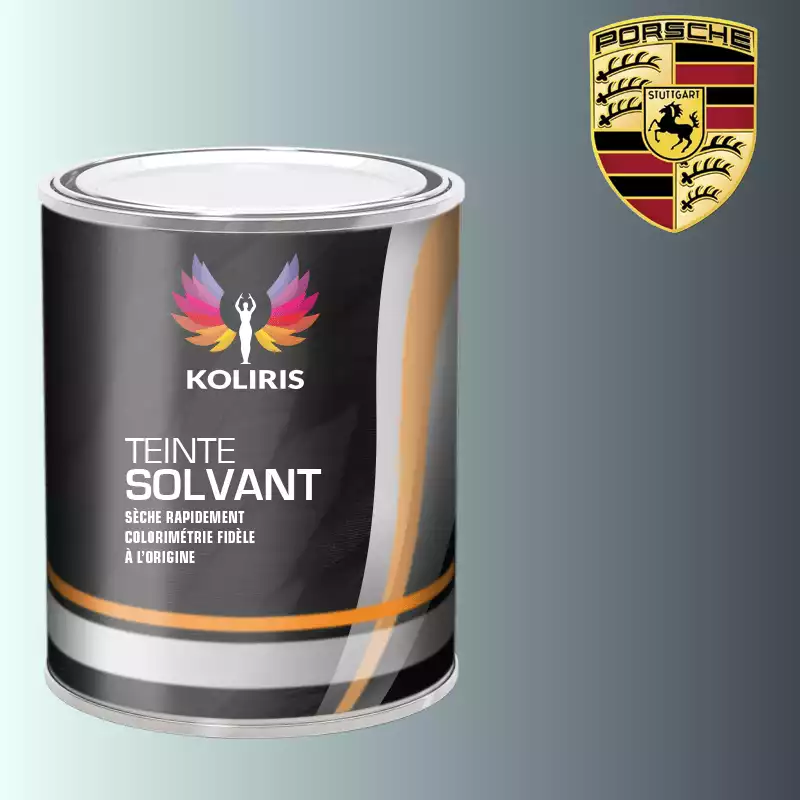 Peinture voiture solvant Porsche