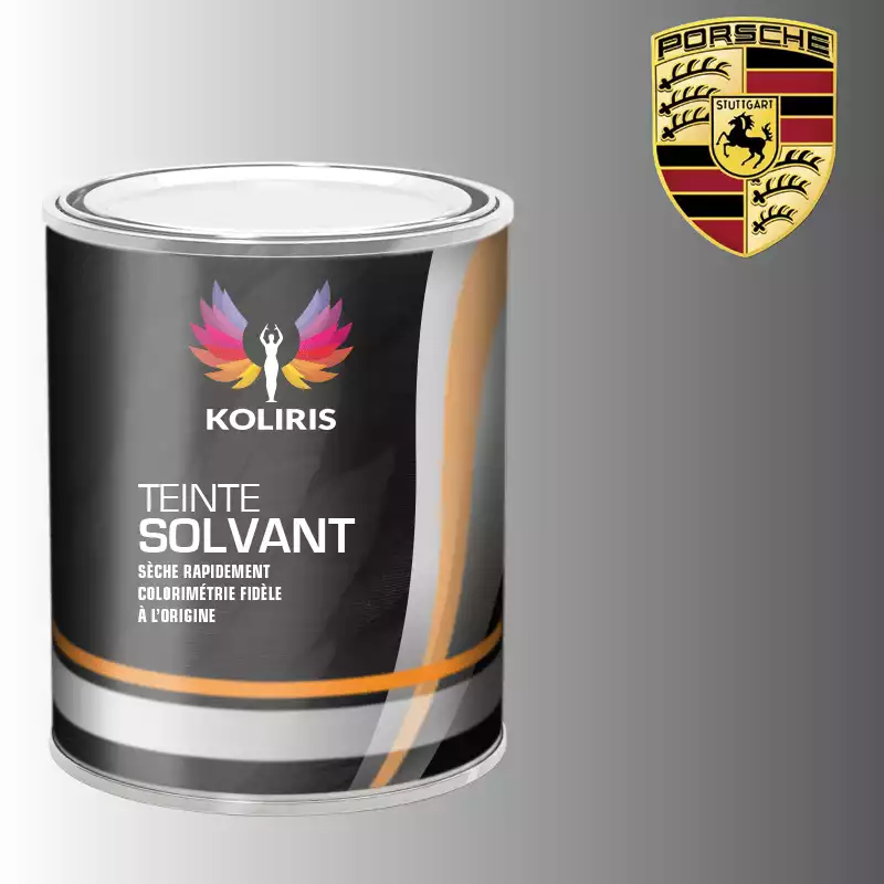 Peinture voiture solvant Porsche