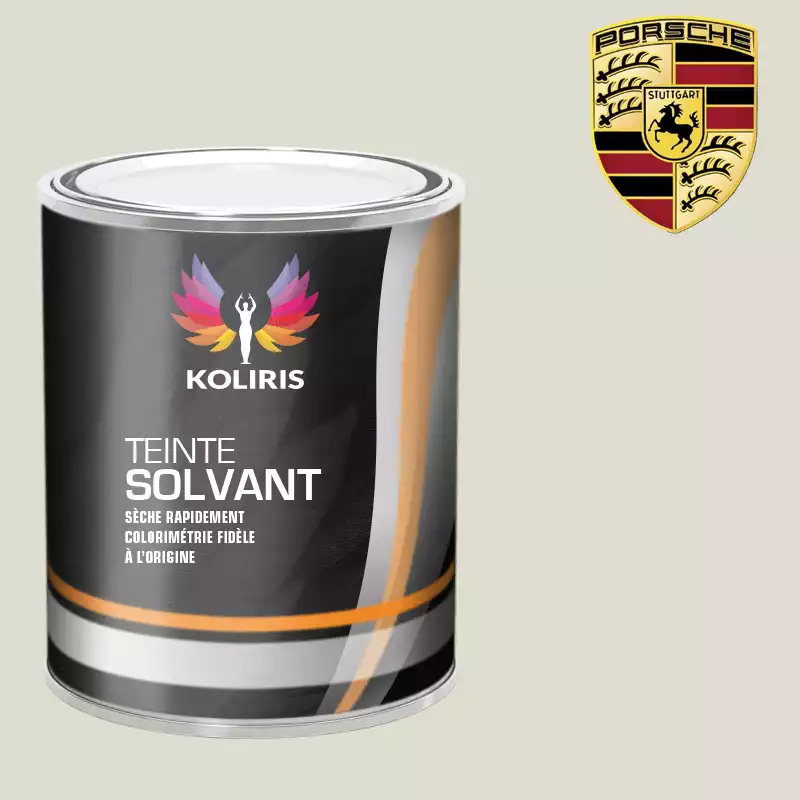 Peinture voiture solvant Porsche