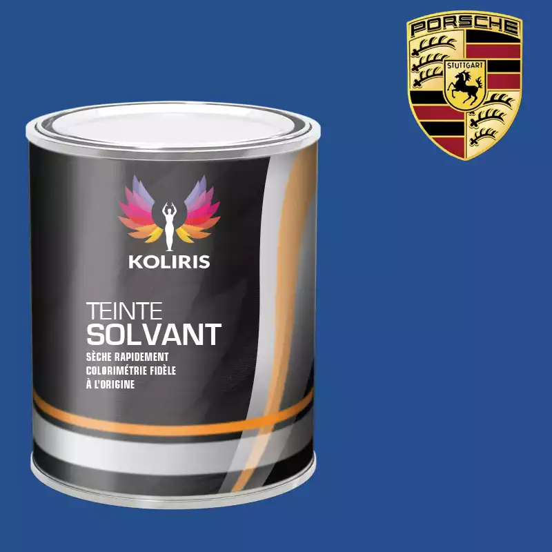 Peinture voiture solvant Porsche