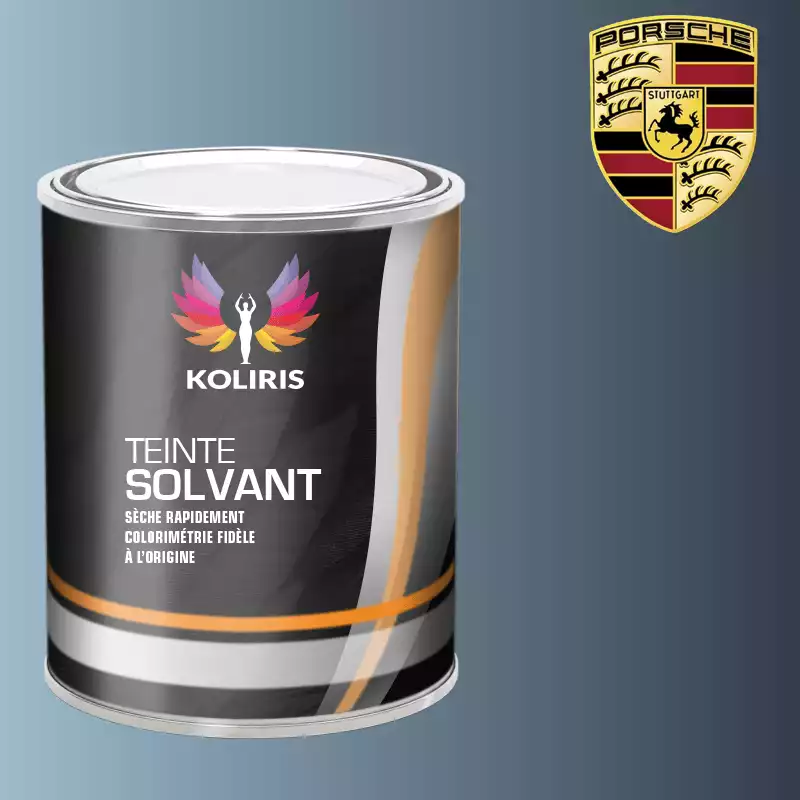 Peinture voiture solvant Porsche