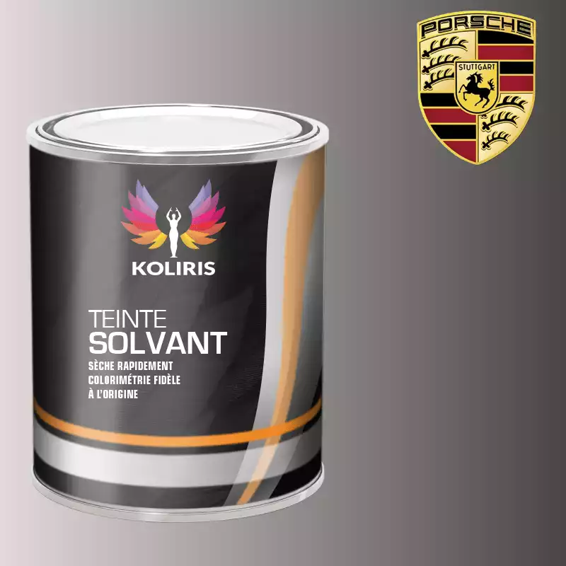 Peinture voiture solvant Porsche