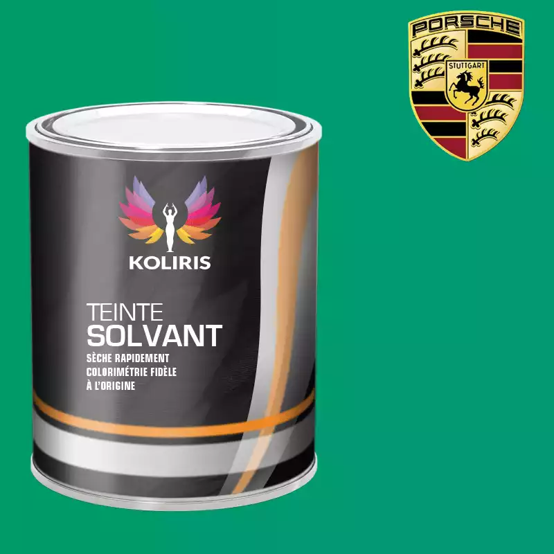 Peinture voiture solvant Porsche