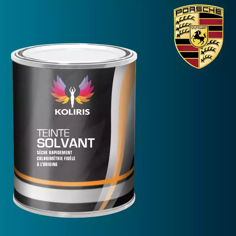 Peinture voiture solvant Porsche