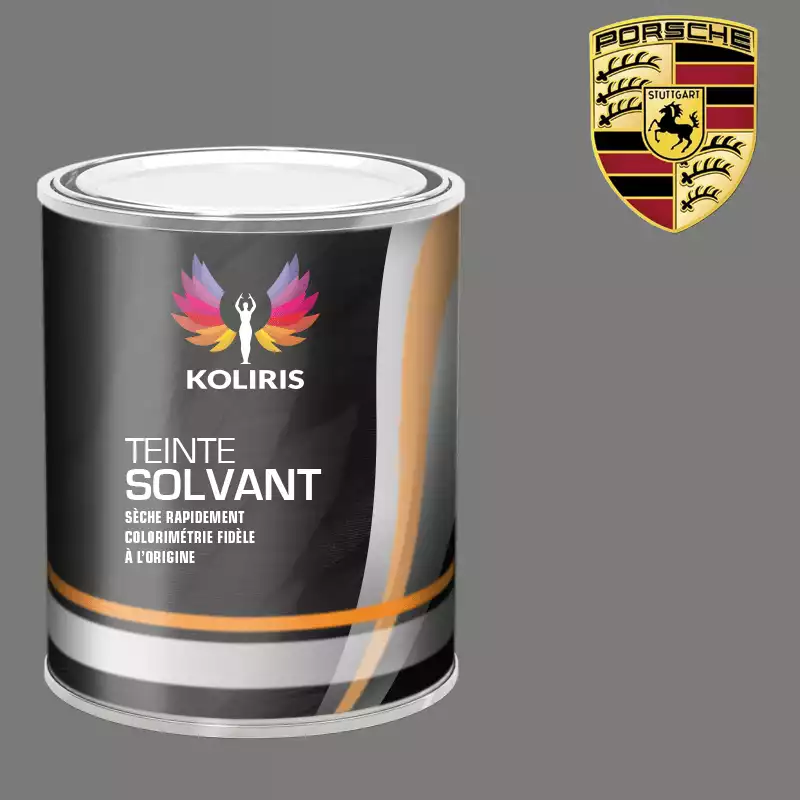 Peinture voiture solvant Porsche