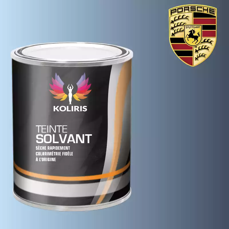 Peinture voiture solvant Porsche