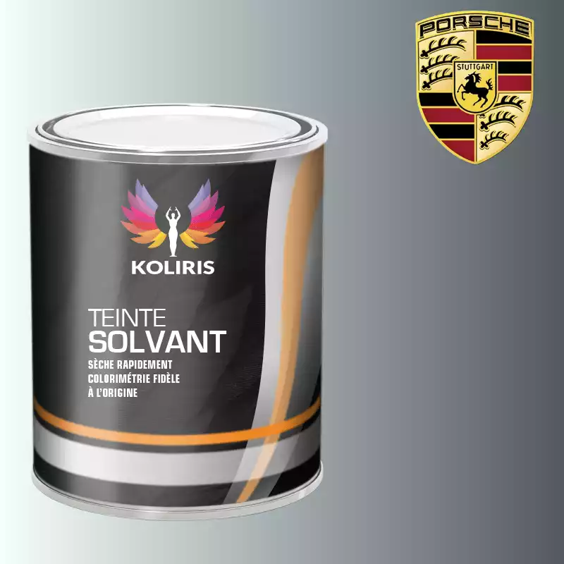 Peinture voiture solvant Porsche