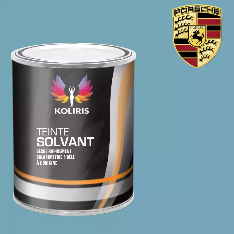 Peinture voiture solvant Porsche