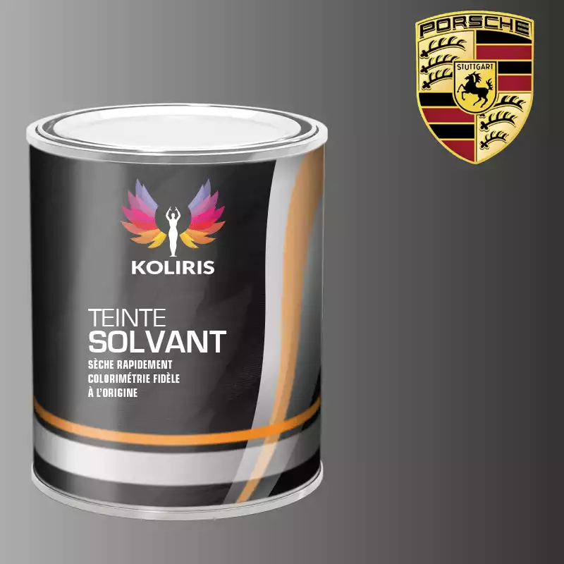 Peinture voiture solvant Porsche