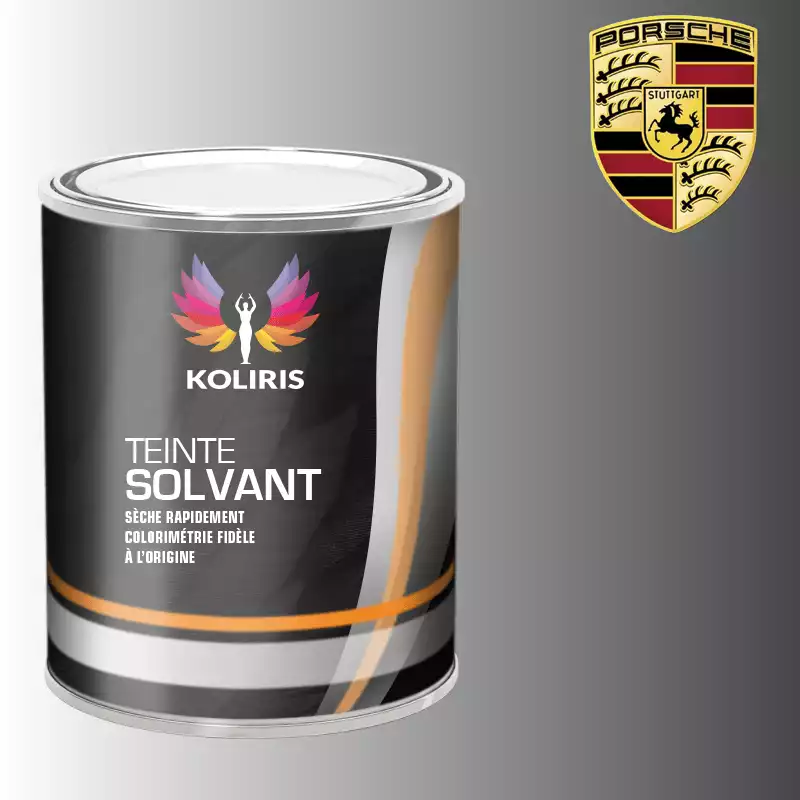 Peinture voiture solvant Porsche