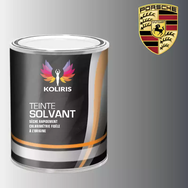 Peinture voiture solvant Porsche