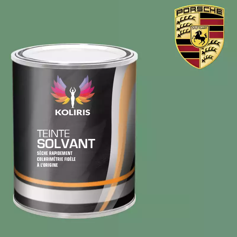 Peinture voiture solvant Porsche