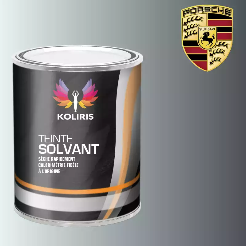 Peinture voiture solvant Porsche