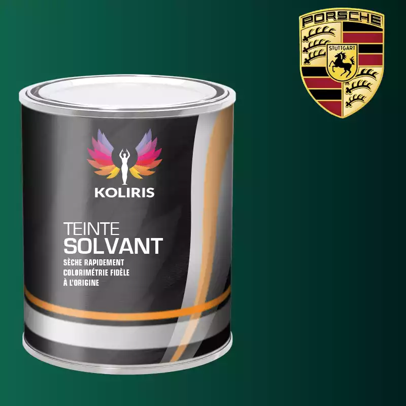 Peinture voiture solvant Porsche