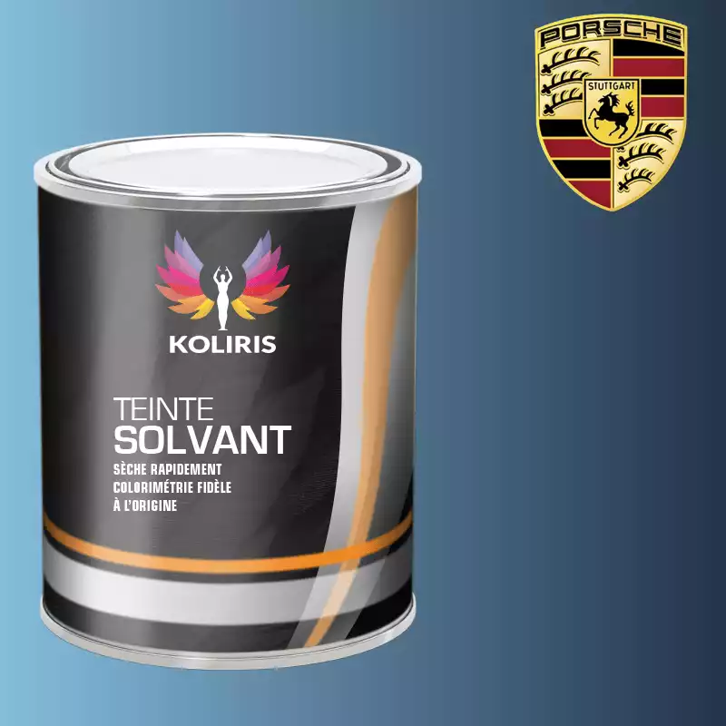 Peinture voiture solvant Porsche