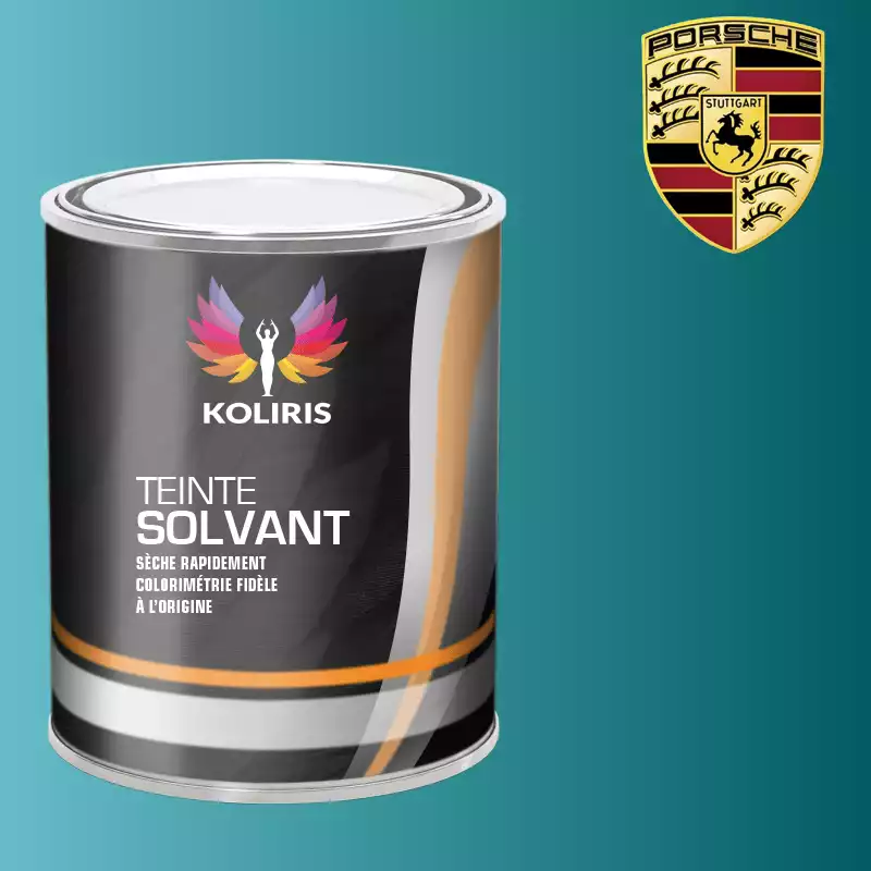 Peinture voiture solvant Porsche