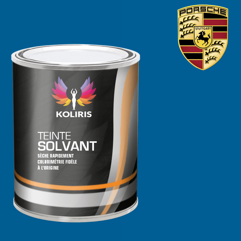 Peinture voiture solvant Porsche