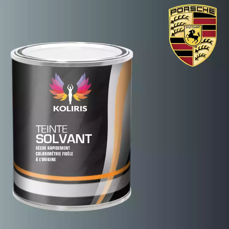 Peinture voiture solvant Porsche